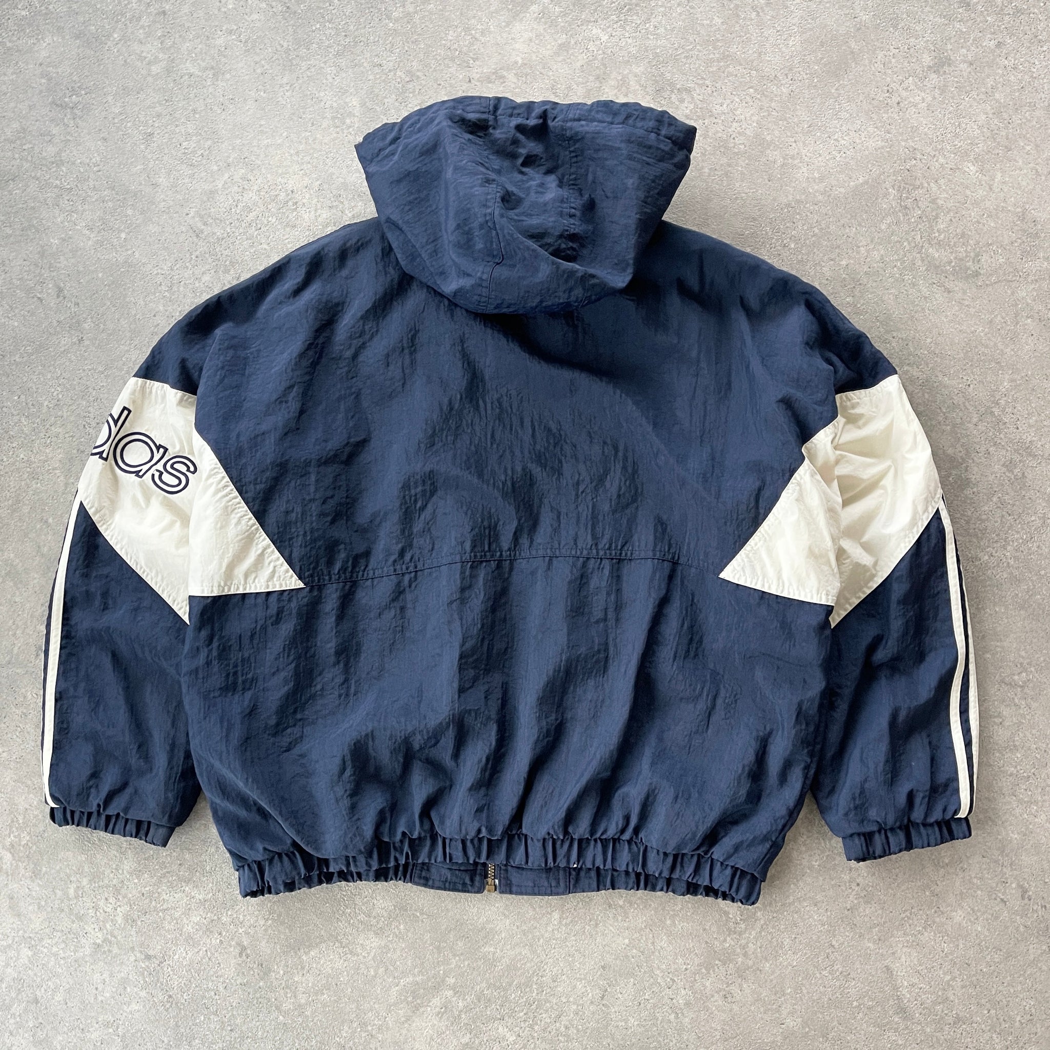 AD*DAS 1990s spellout padded bomber jacket