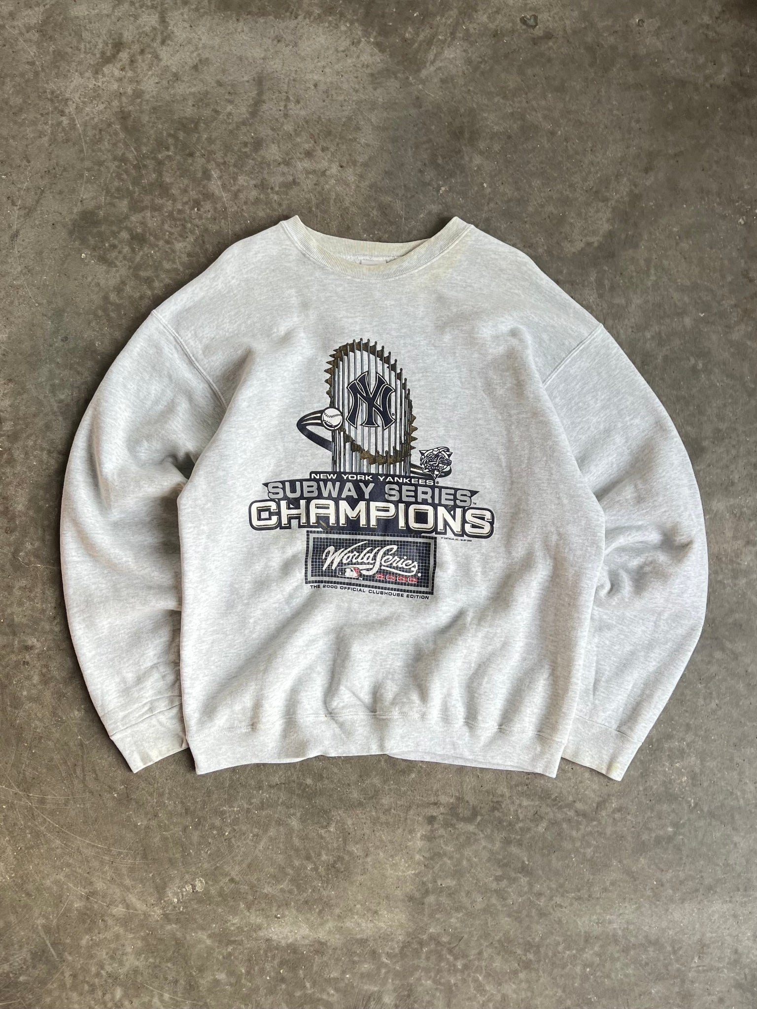 Vintage Y2K New York Yankees Crew