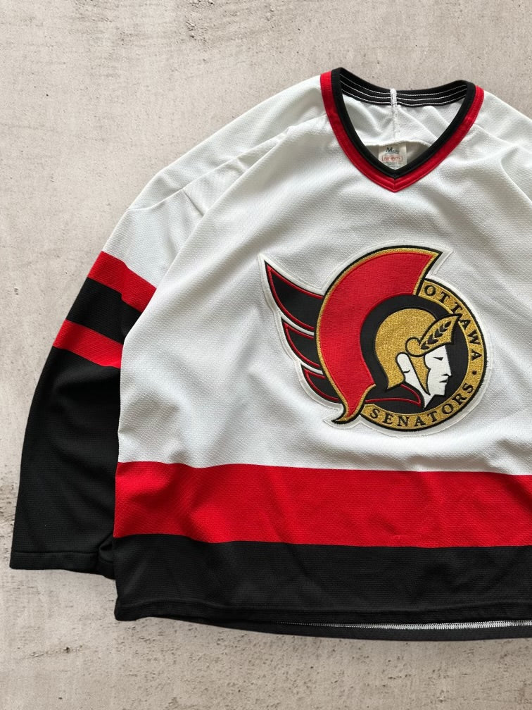 90s Ottawa Senators Mesh Hockey Jersey