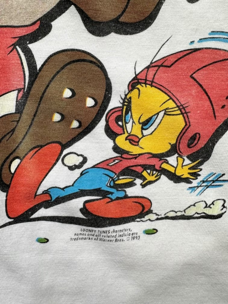 90s Looney Tunes Touchdown Graphic T-Shirt