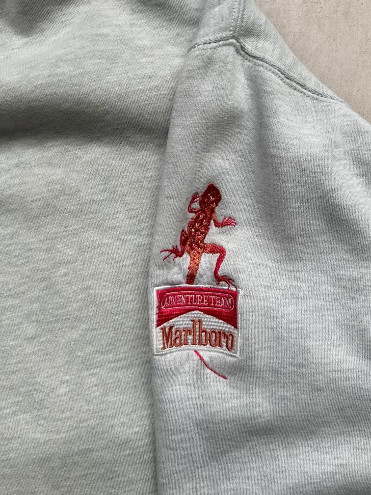 90s Marlboro Unlimited Lizard Embroidered Crewneck - Large