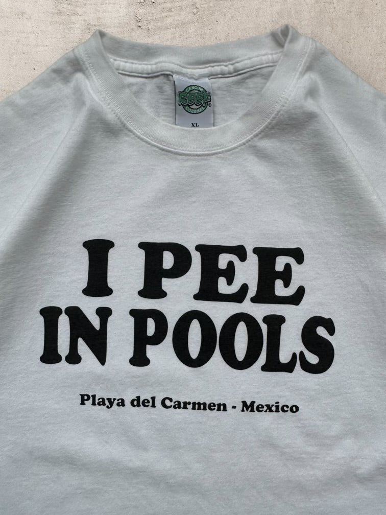 00s I Pee In Pools Graphic T-Shirt