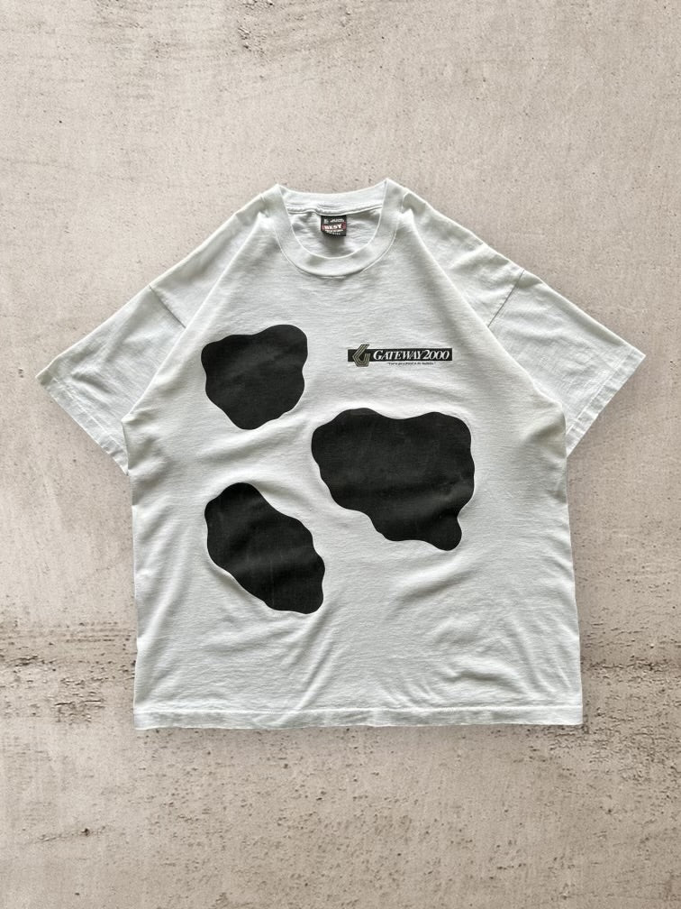 90s Cow Print Graphic T-Shirt