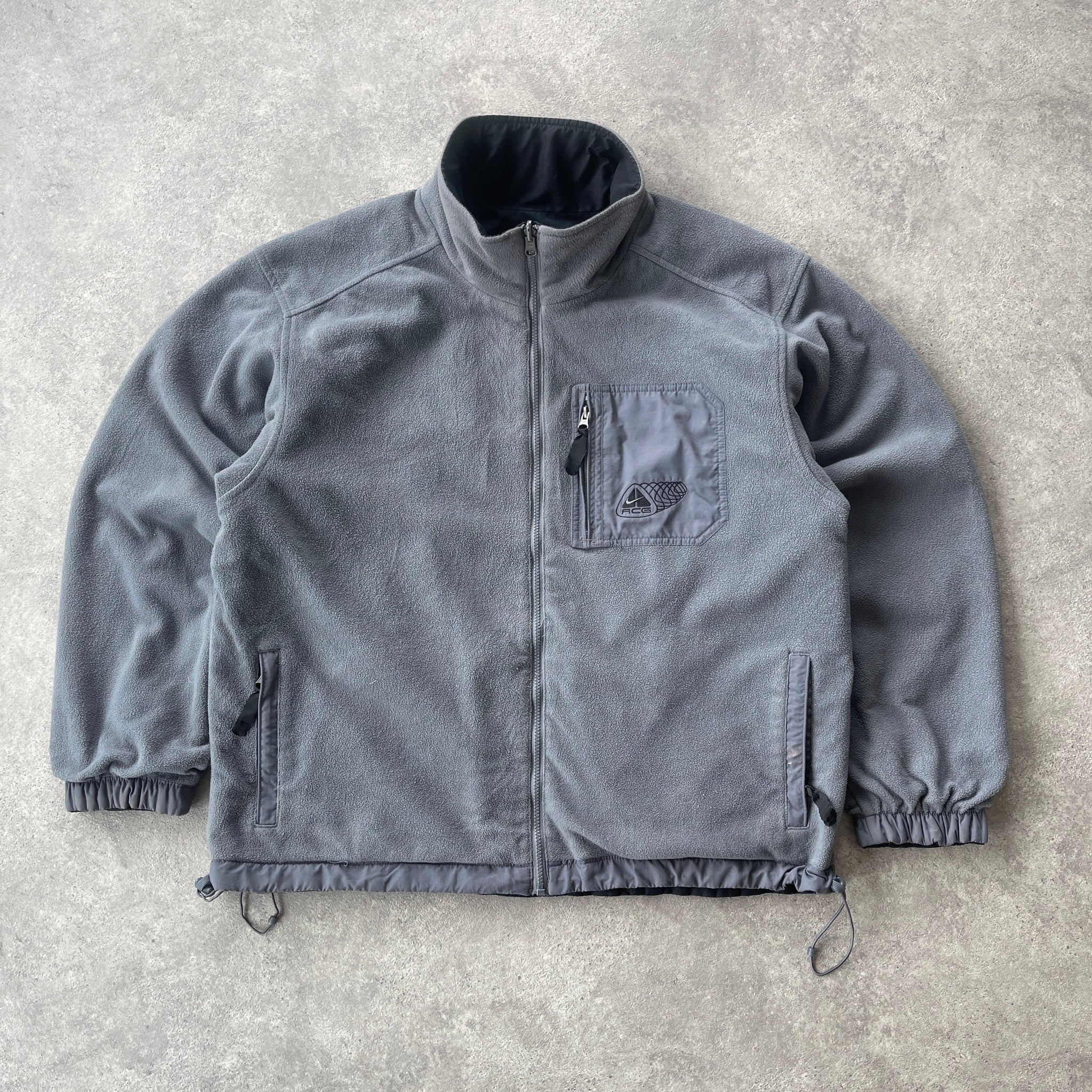 N*ke ACG RARE 2000s reversible heavyweight Storm Clad fleece jacket (L)