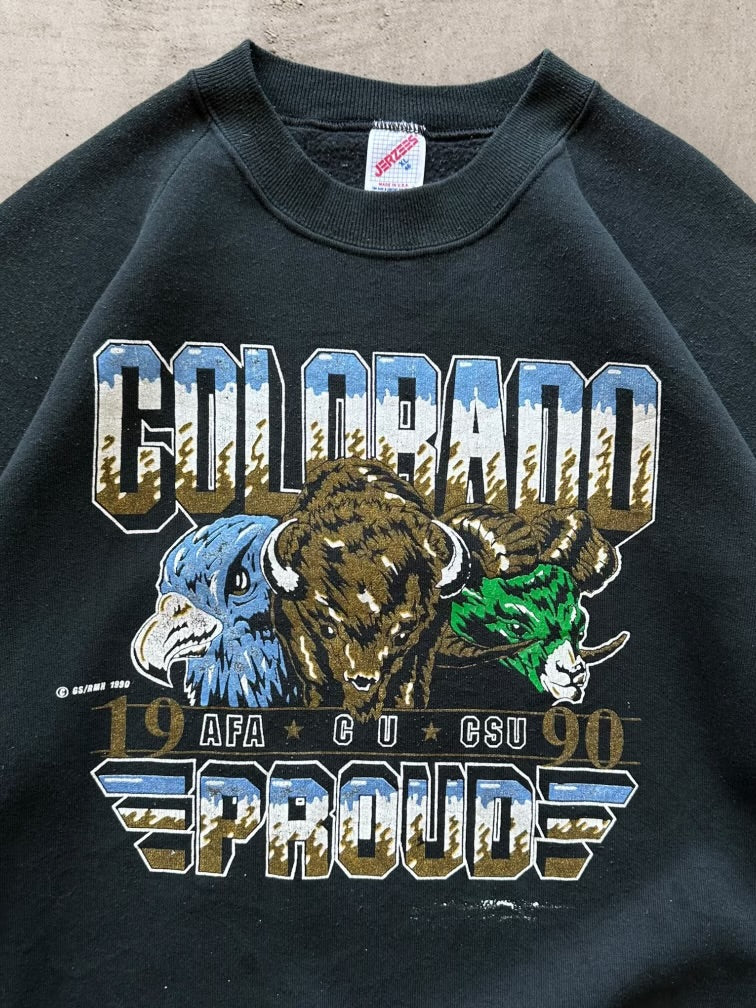 90s University of Colorado Graphic Crewneck