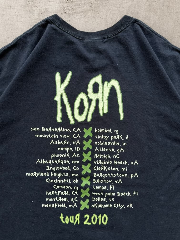 2010 Korn Tour Graphic T-Shirt