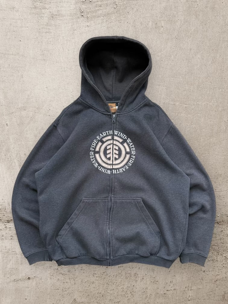 00s Element Skateboards Embroidered Hoodie