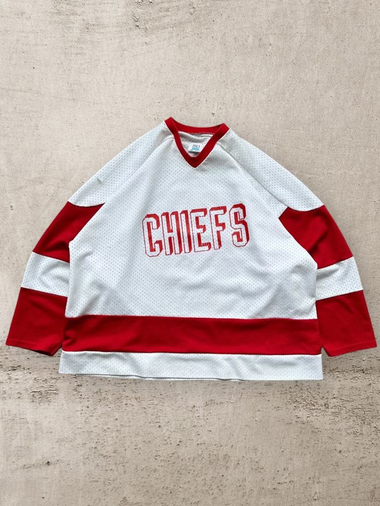 90s Pro Athletic Chiefs Hockey Jersey