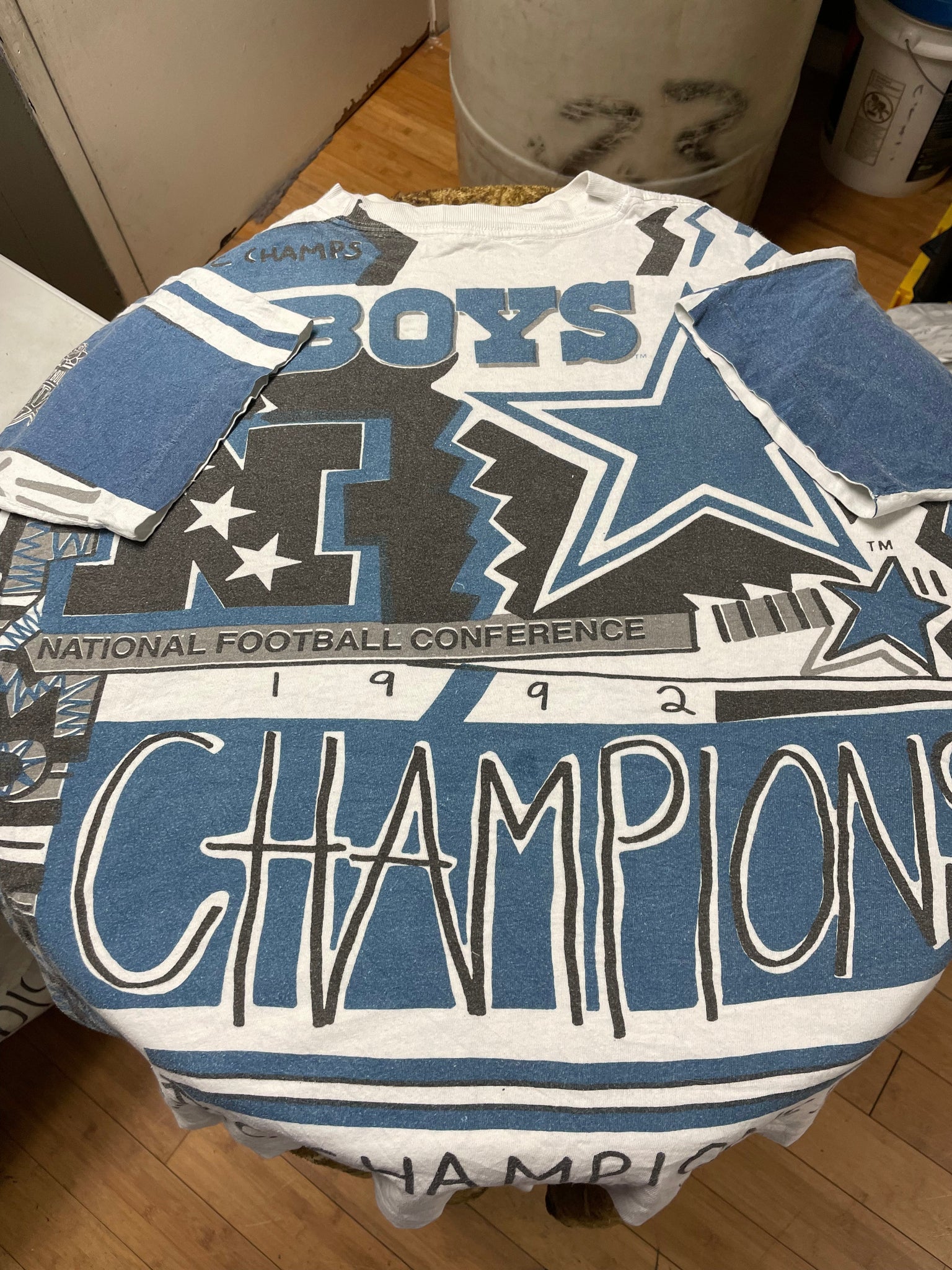 Vintage 90s Dallas Cowboys ALL OVER PRINT