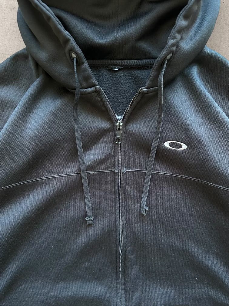 00s Oakley Full Zip Embroidered Hoodie