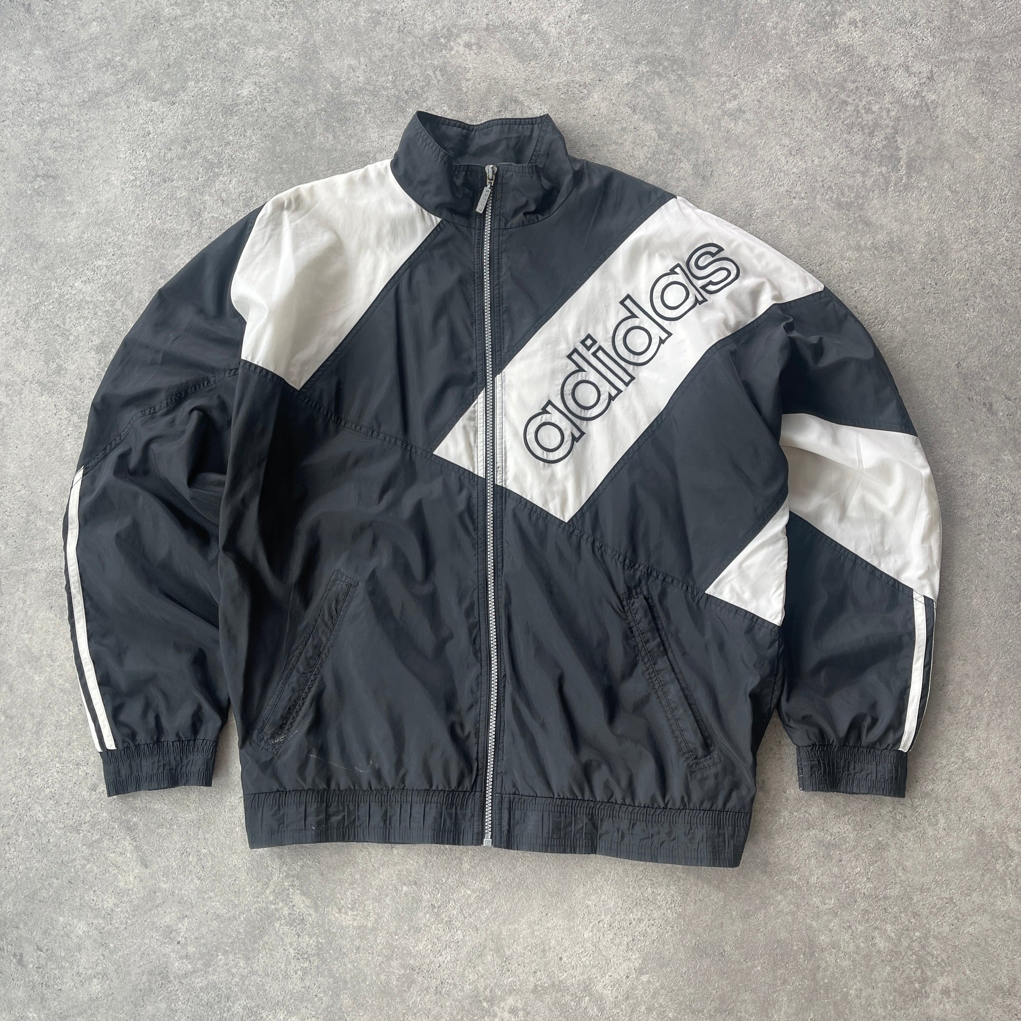 AD*DAS 1990s lightweight embroidered spellout shell jacket