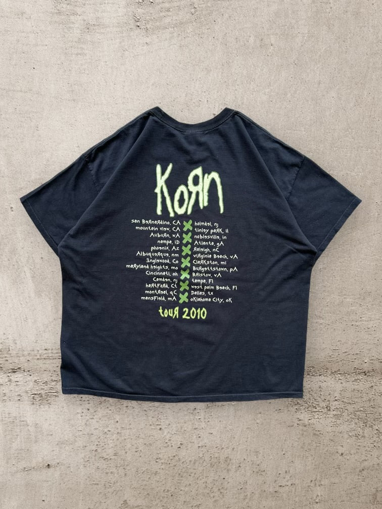 2010 Korn Tour Graphic T-Shirt