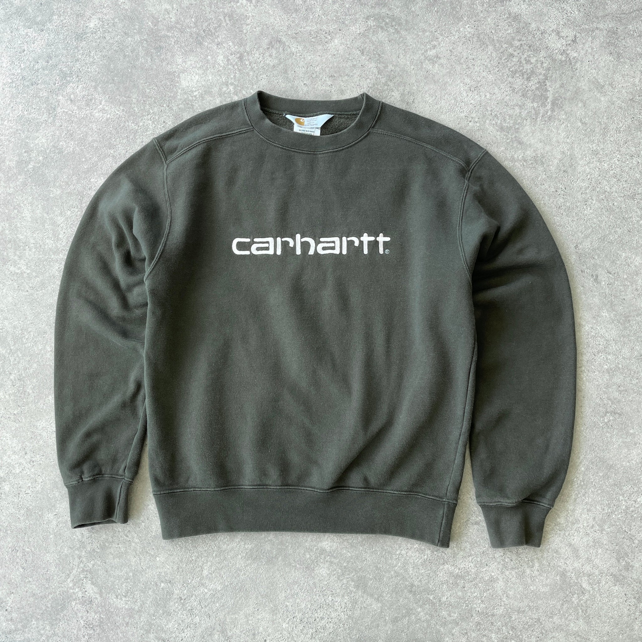 CHRT 1999 heavyweight embroidered spellout sweatshirt