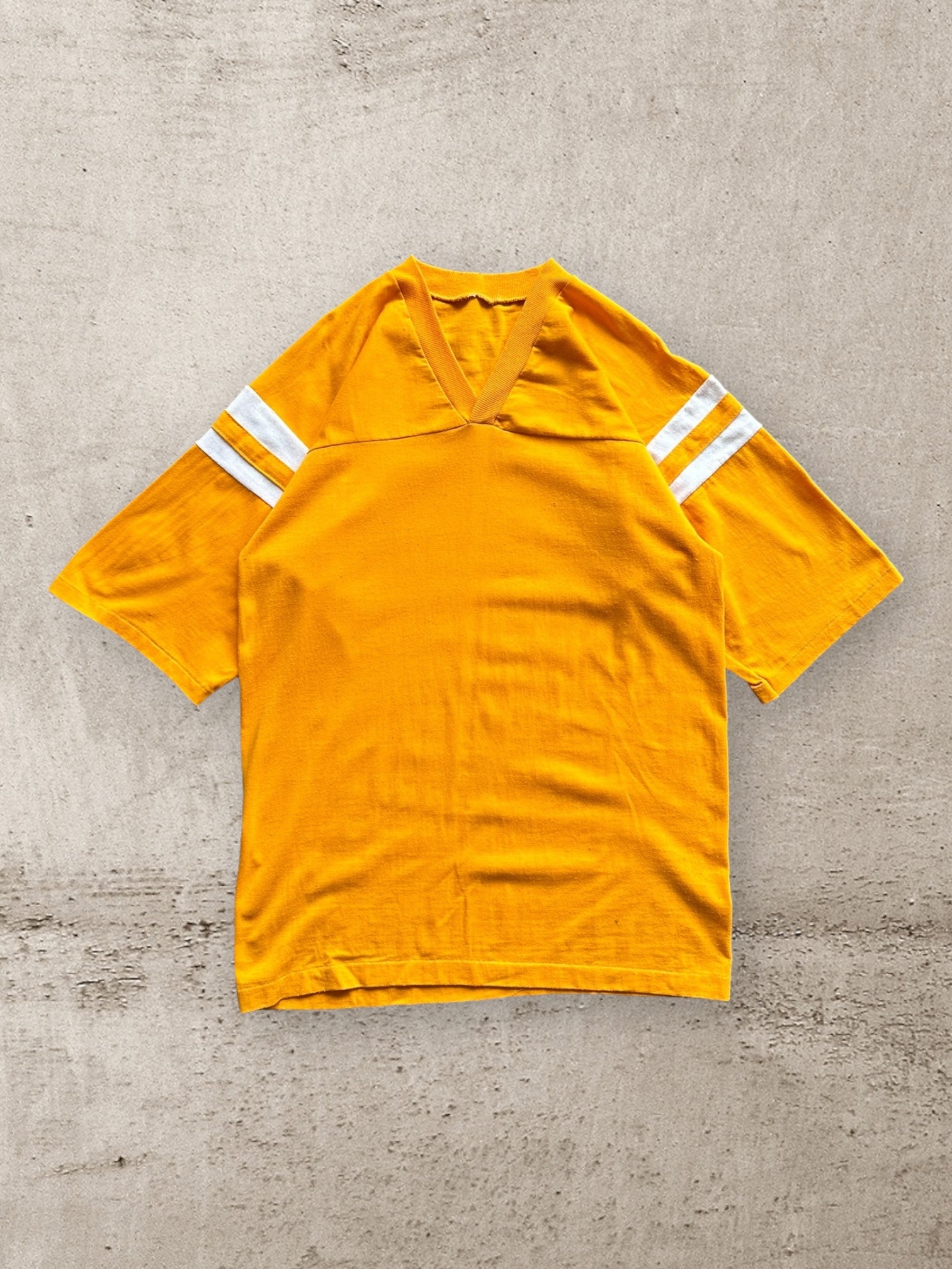 80s Yellow Striped Jersey