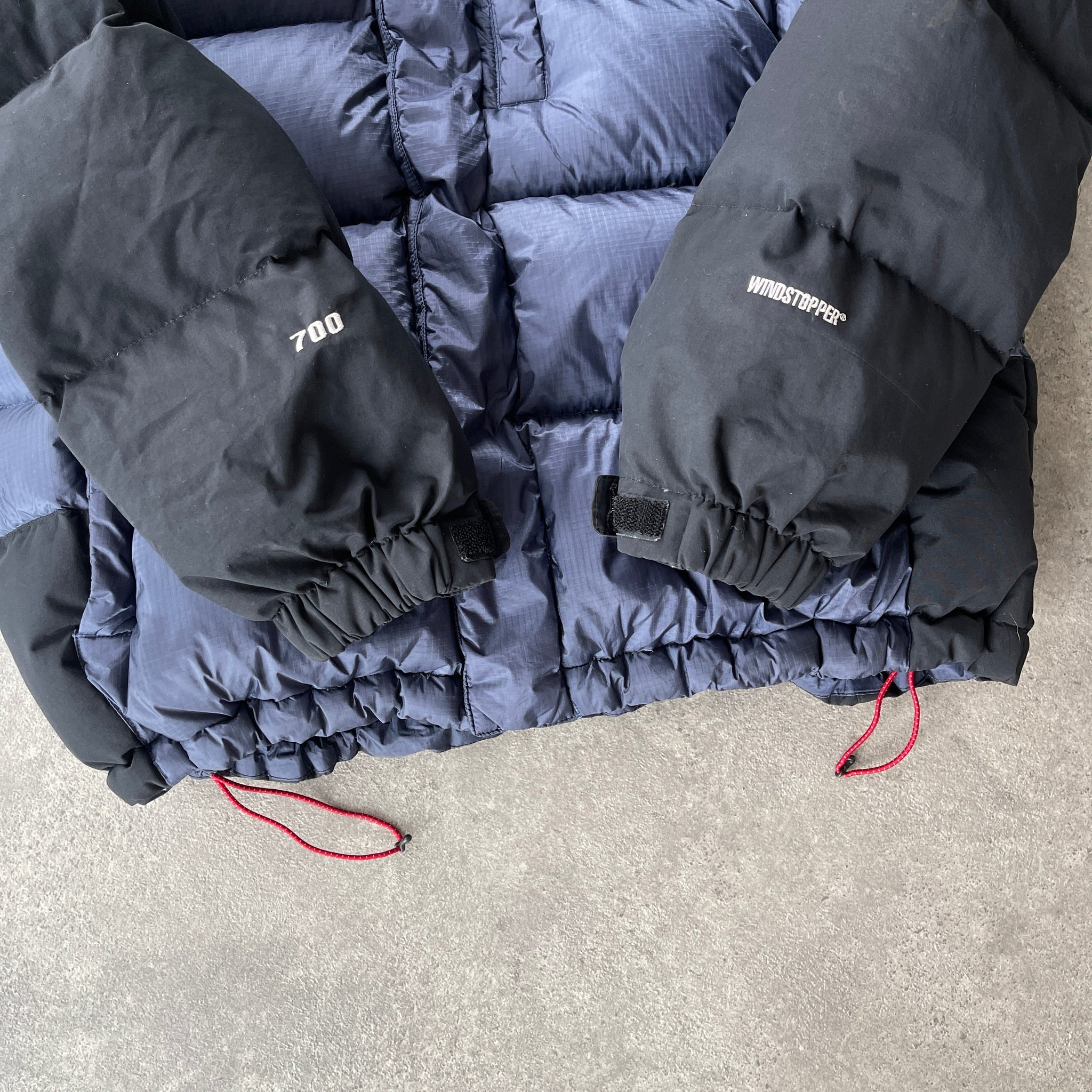 The N*rth F*ce Baltoro 700 down fill windstopper puffer jacket