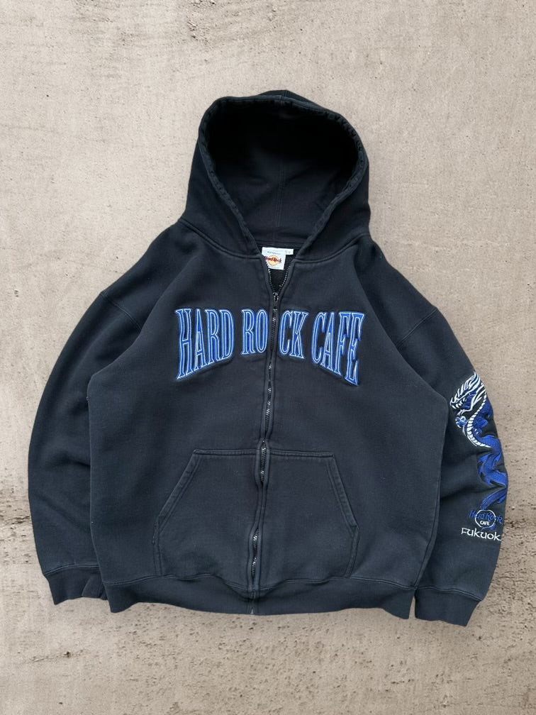 00s Hard Rock Cafe Embroidered Hoodie