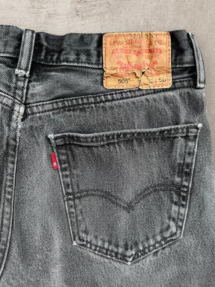 00s Levi’s 505 Black Denim Jeans