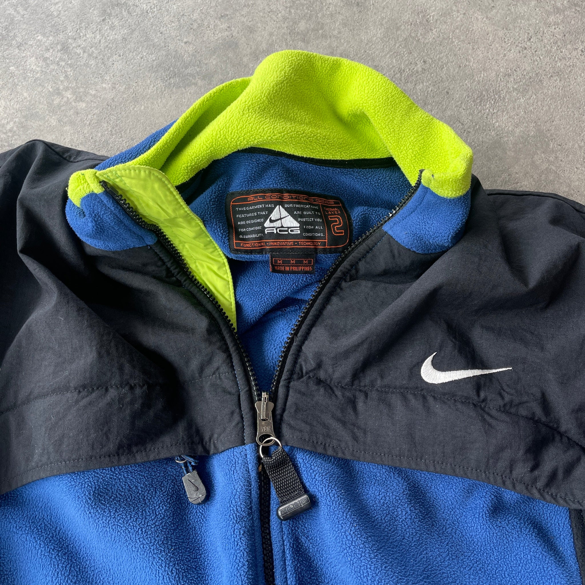 N*ke ACG RARE 1990s heavyweight Polartec fleece jacket (L)