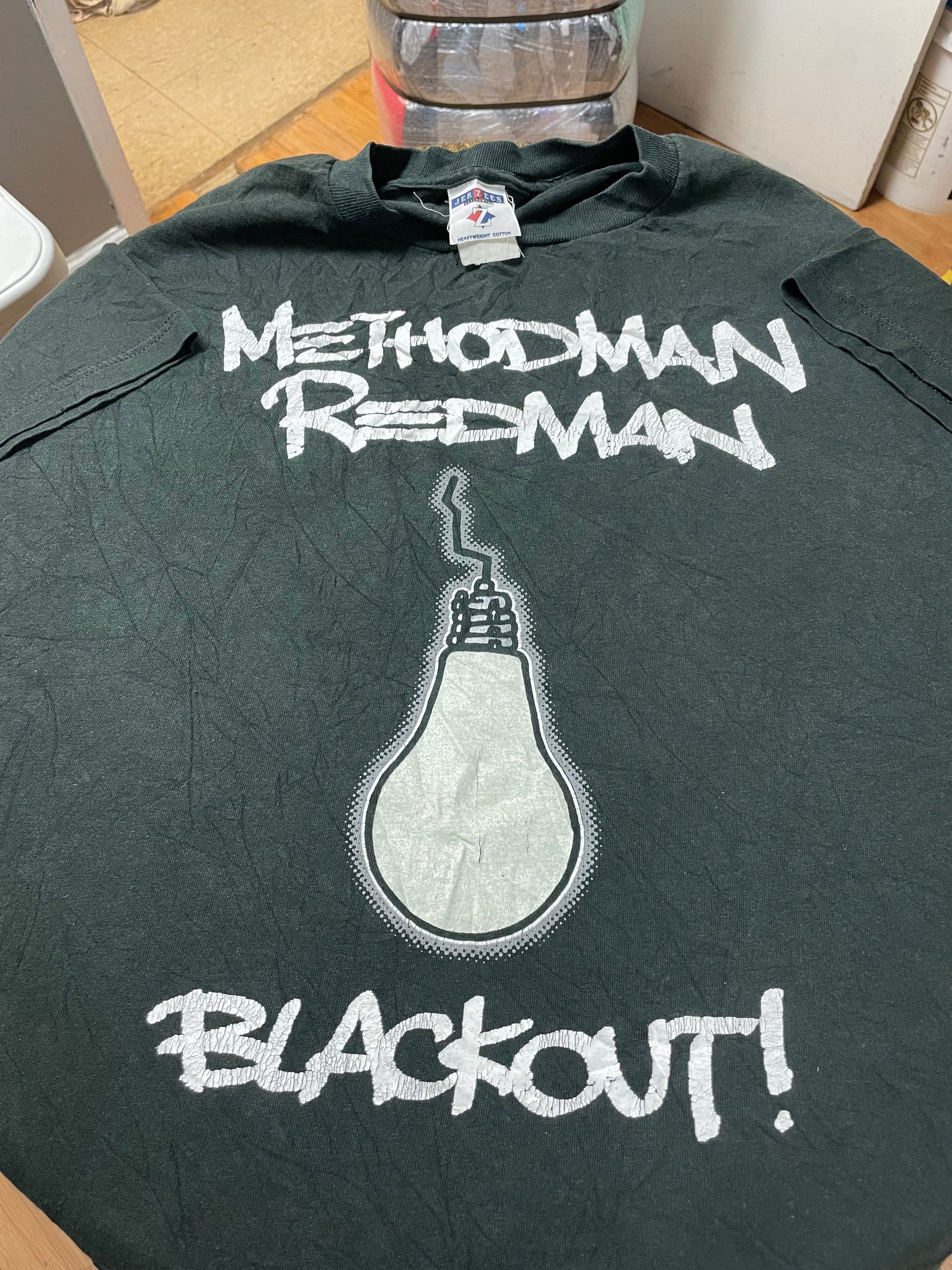 Vintage Method Man Redman Blackout Tour Tee