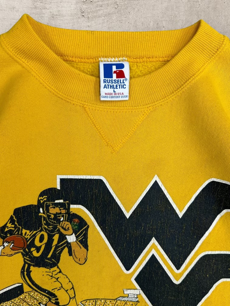 90s Russell Athletics West Virginia University Crewneck