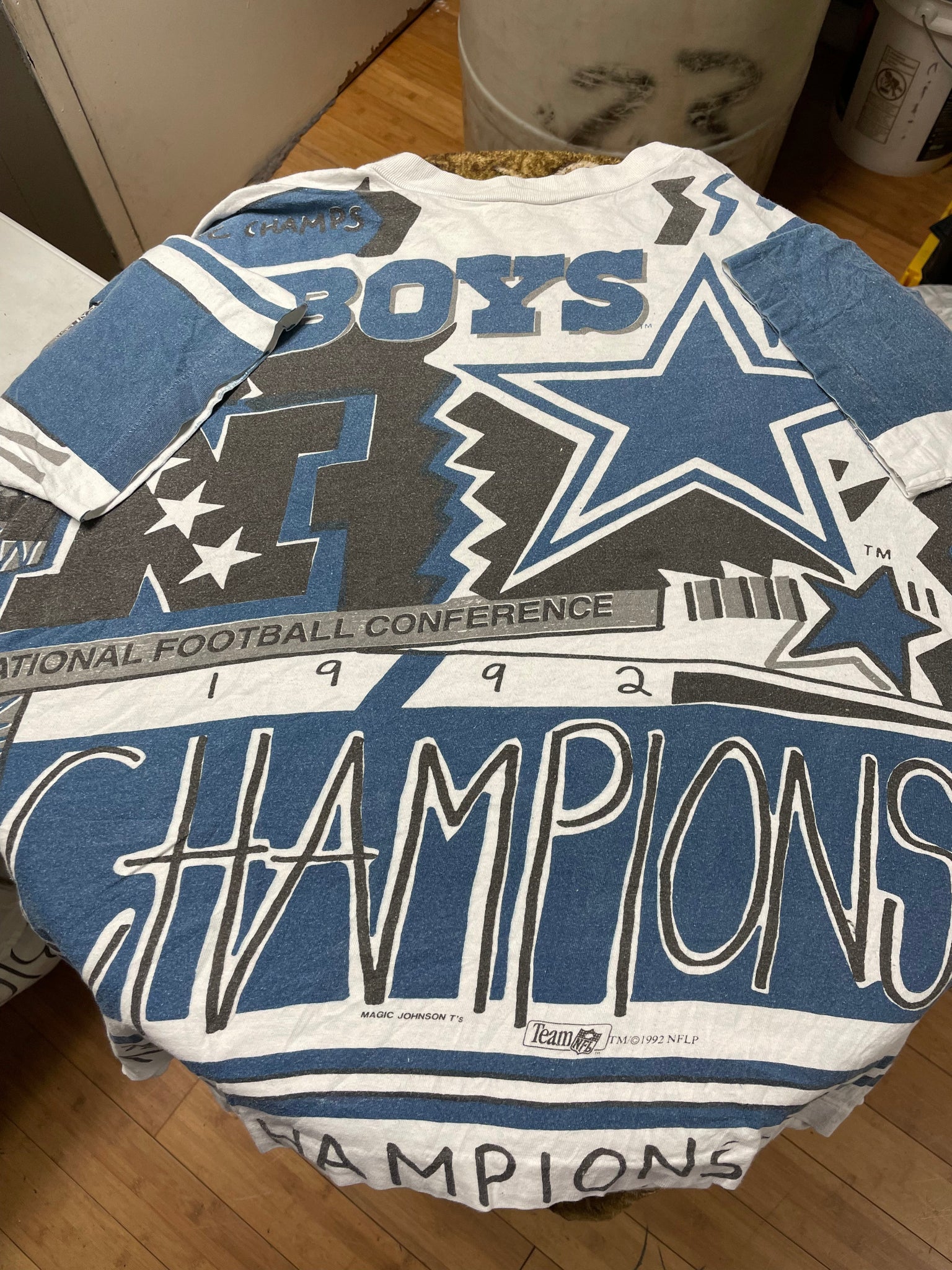 Vintage 90s Dallas Cowboys ALL OVER PRINT