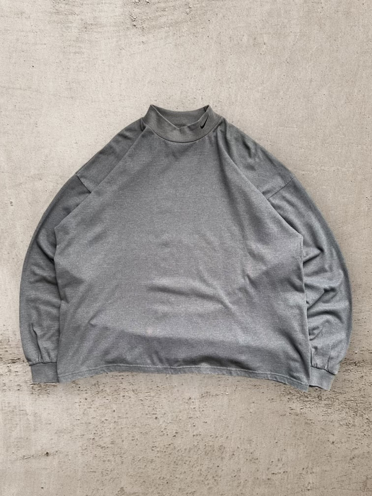 NK Mini Swoosh Mock Neck Shirt