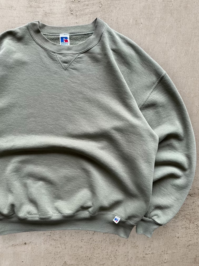 90s Russell Athletics Tan Crewneck