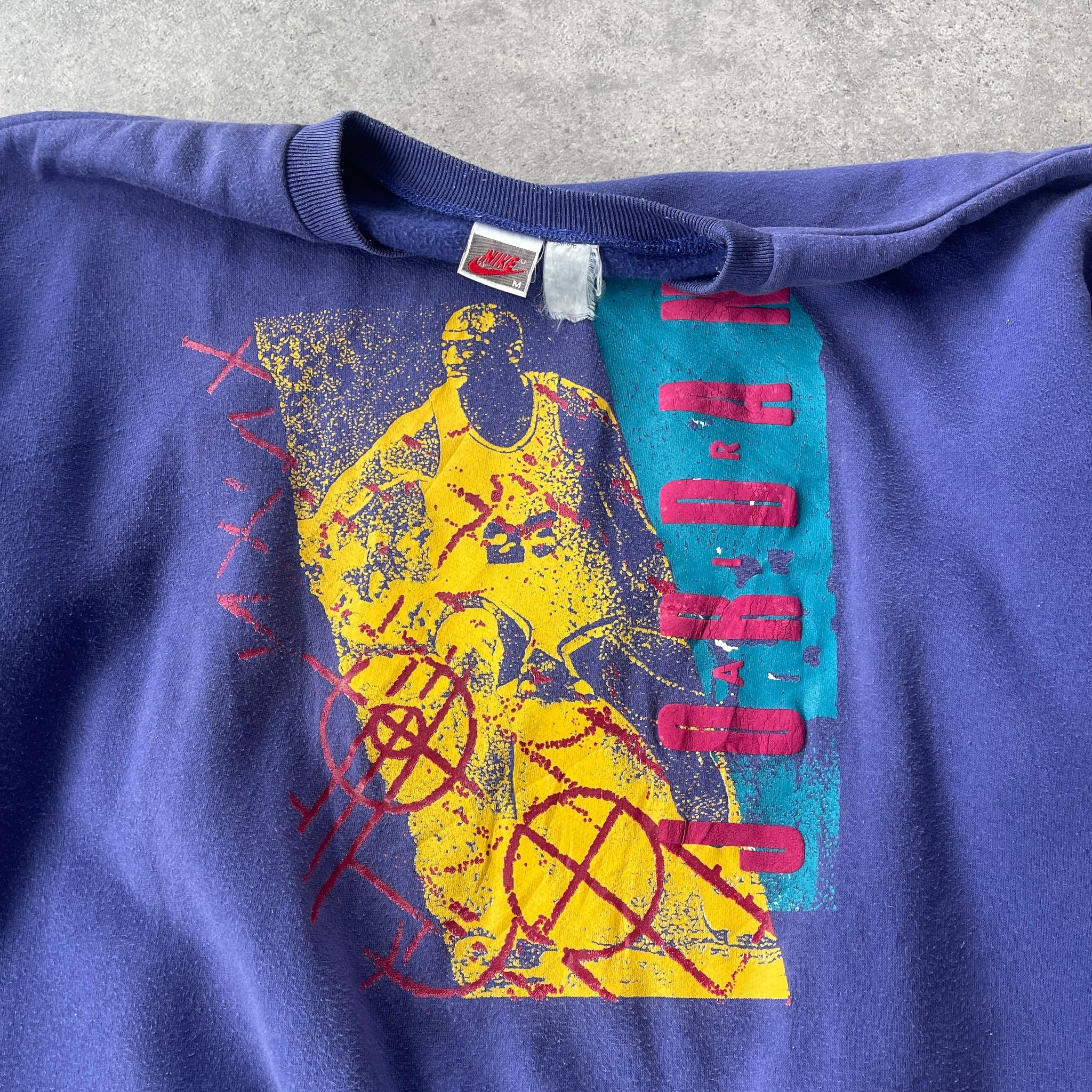 N*ke RARE 1990s Air Jordan graphic heavyweight sweatshirt (XL)