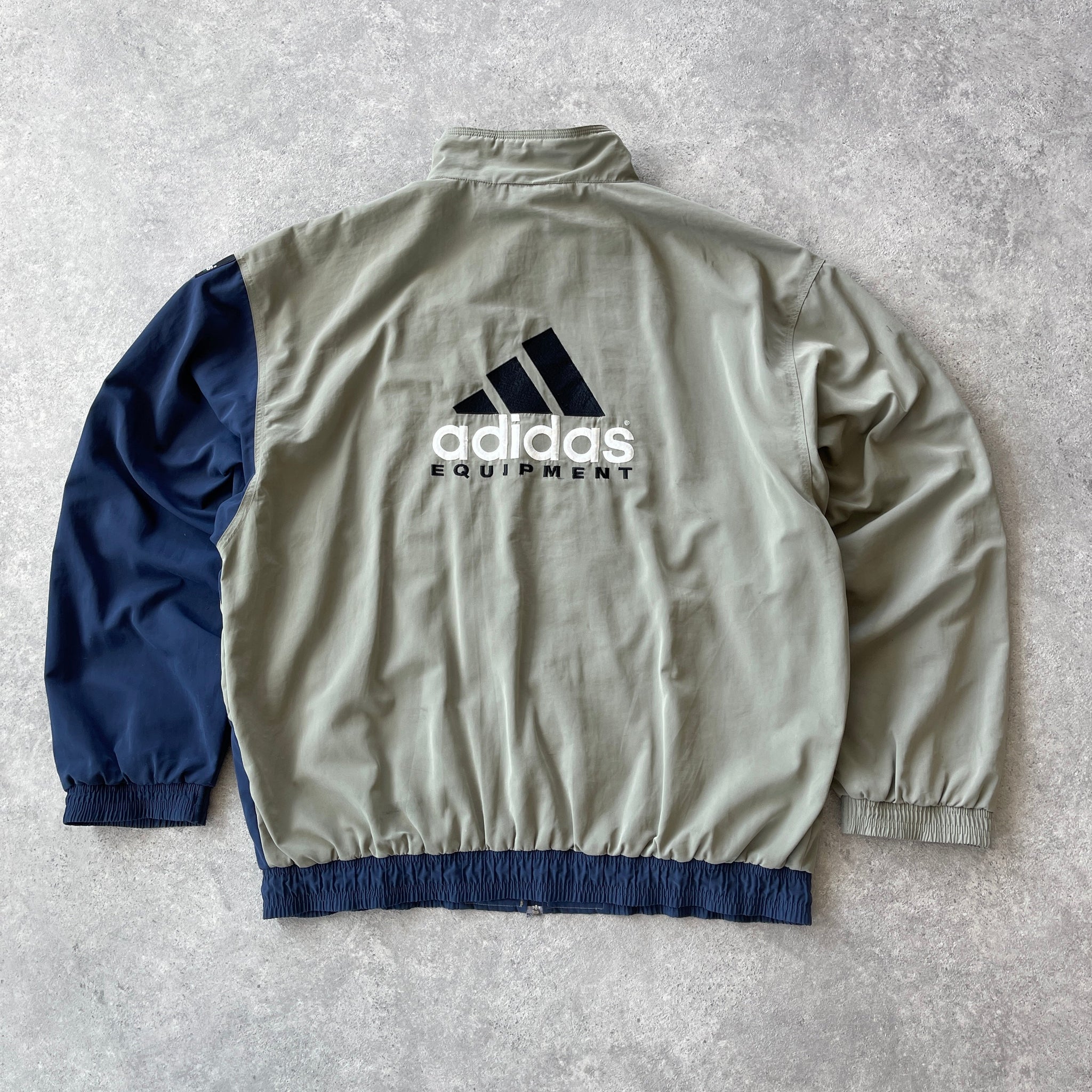 AD*DAS  Equipment 1990s lightweight embroidered track jacket