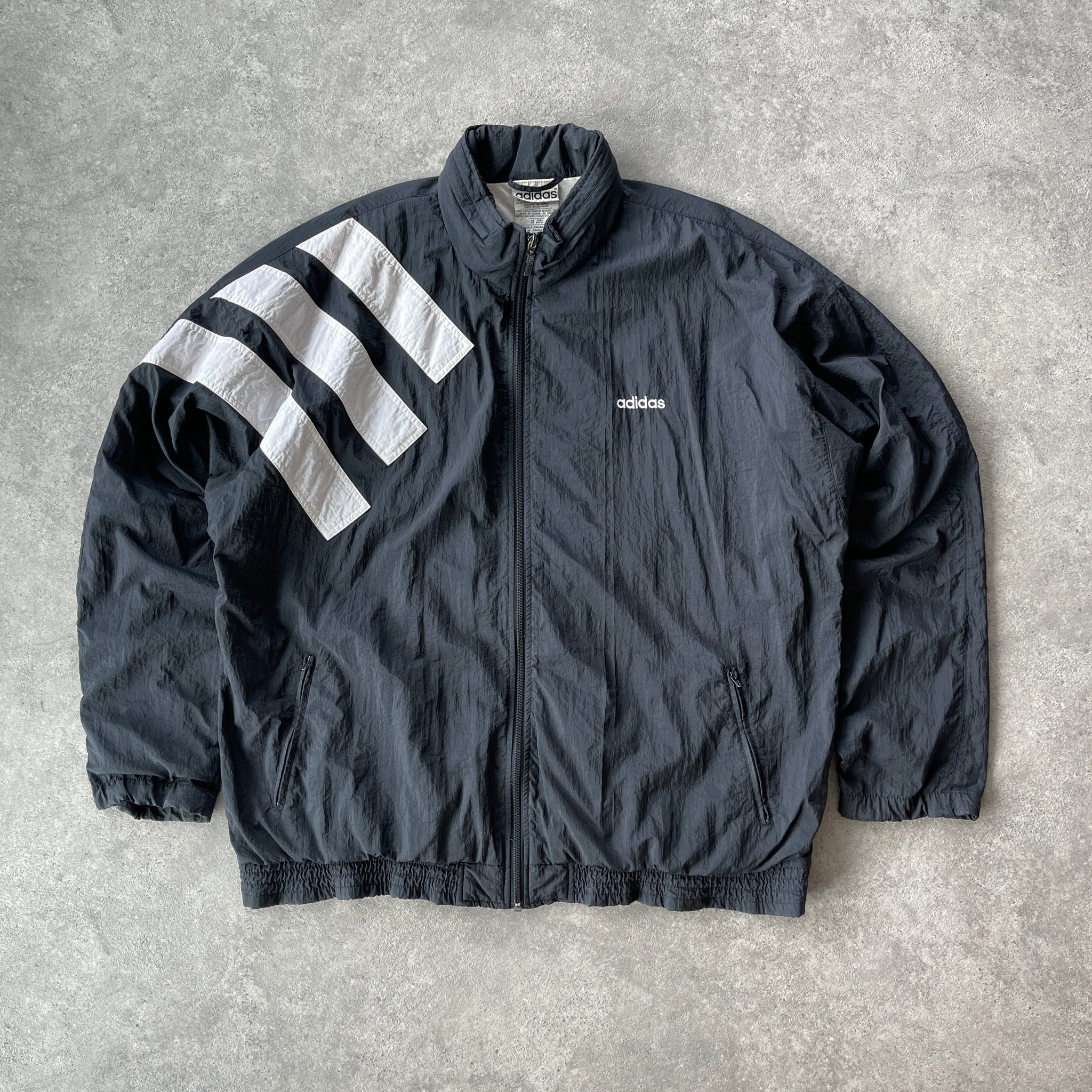 AD*DAS 1990s lightweight spellout shell jacket