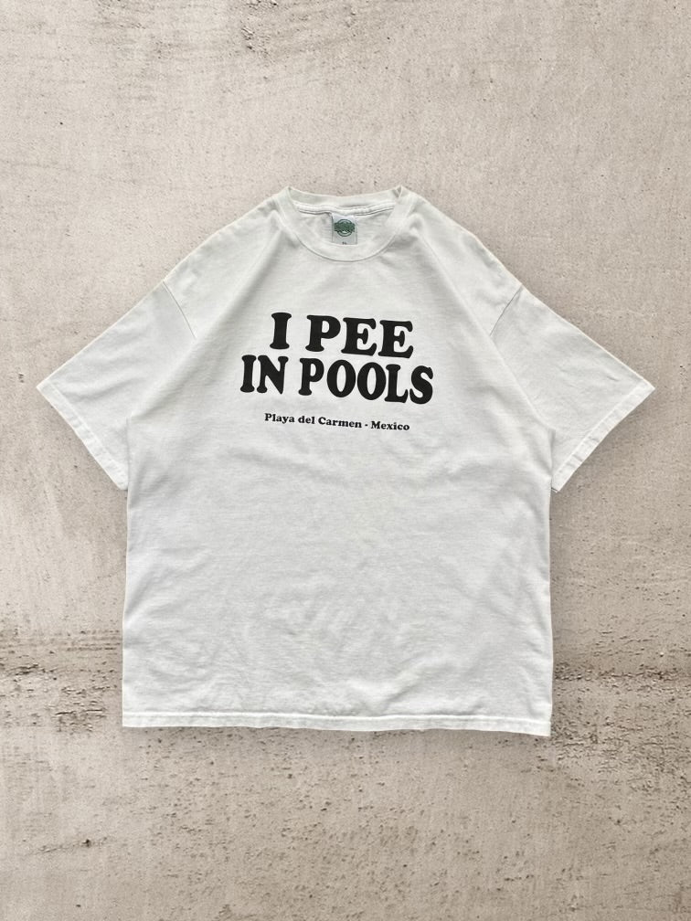 00s I Pee In Pools Graphic T-Shirt