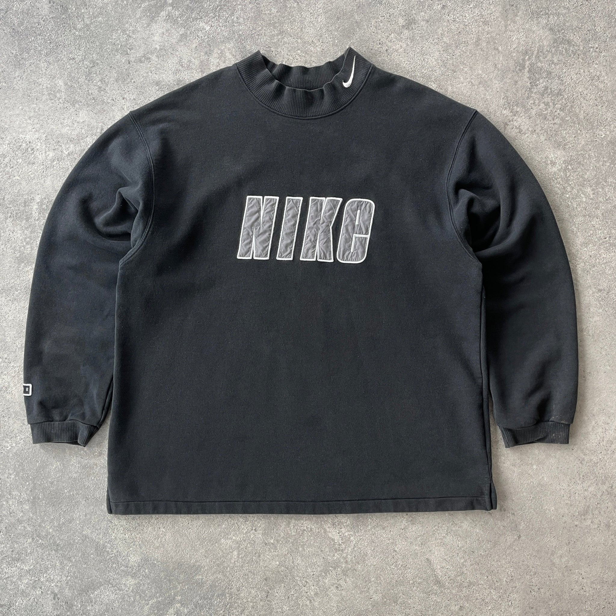 N*ke Air RARE 1990s heavyweight embroidered sweatshirt (L)