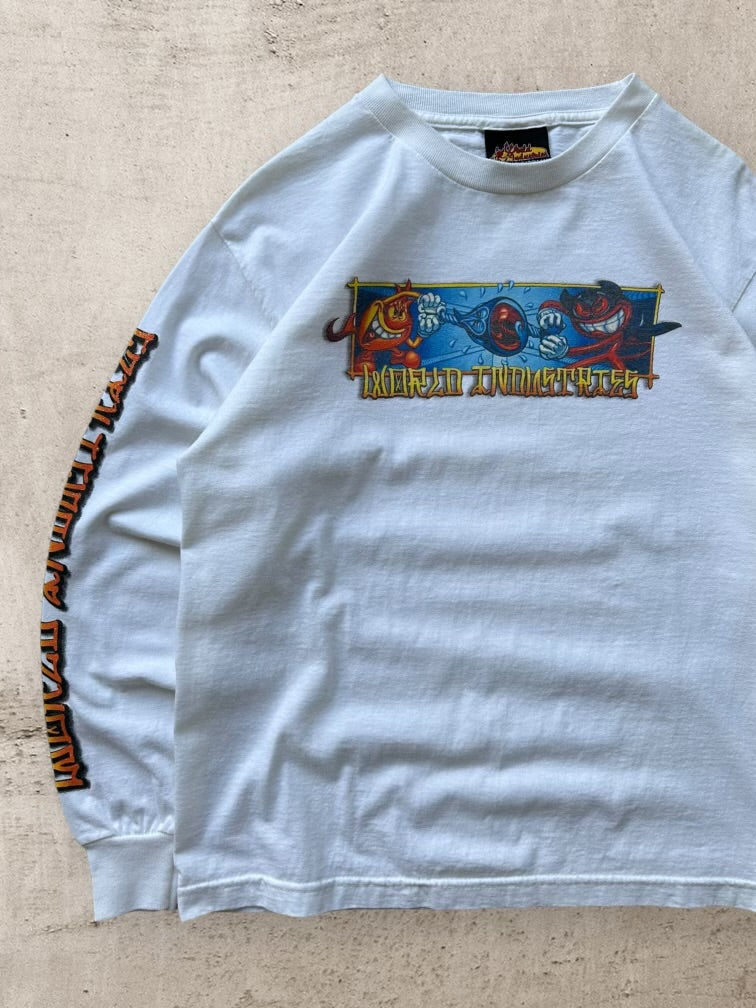 00s World Industries Graphic Long Sleeve T-Shirt