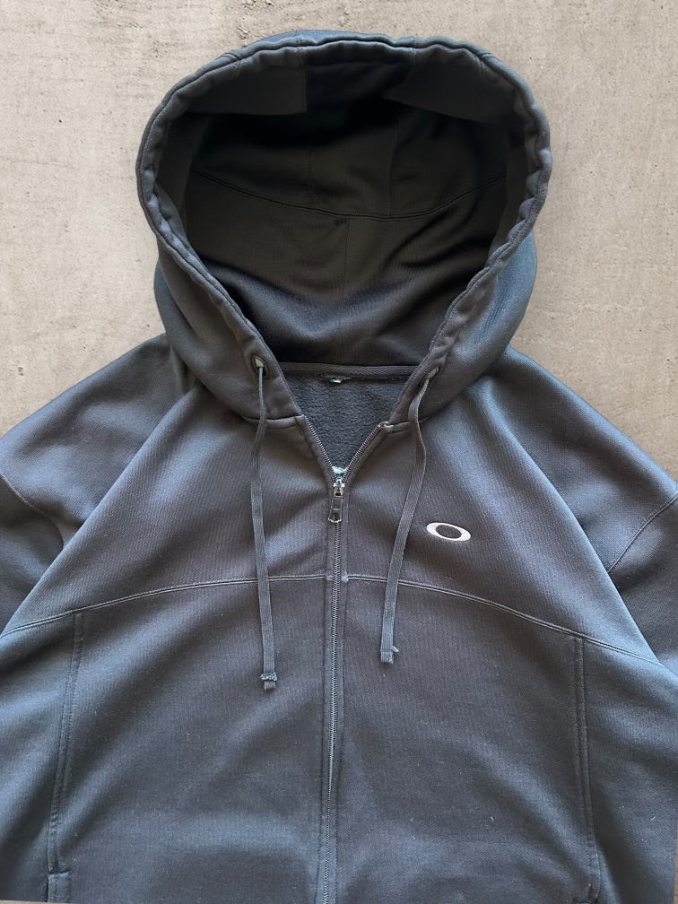 00s Oakley Full Zip Embroidered Hoodie