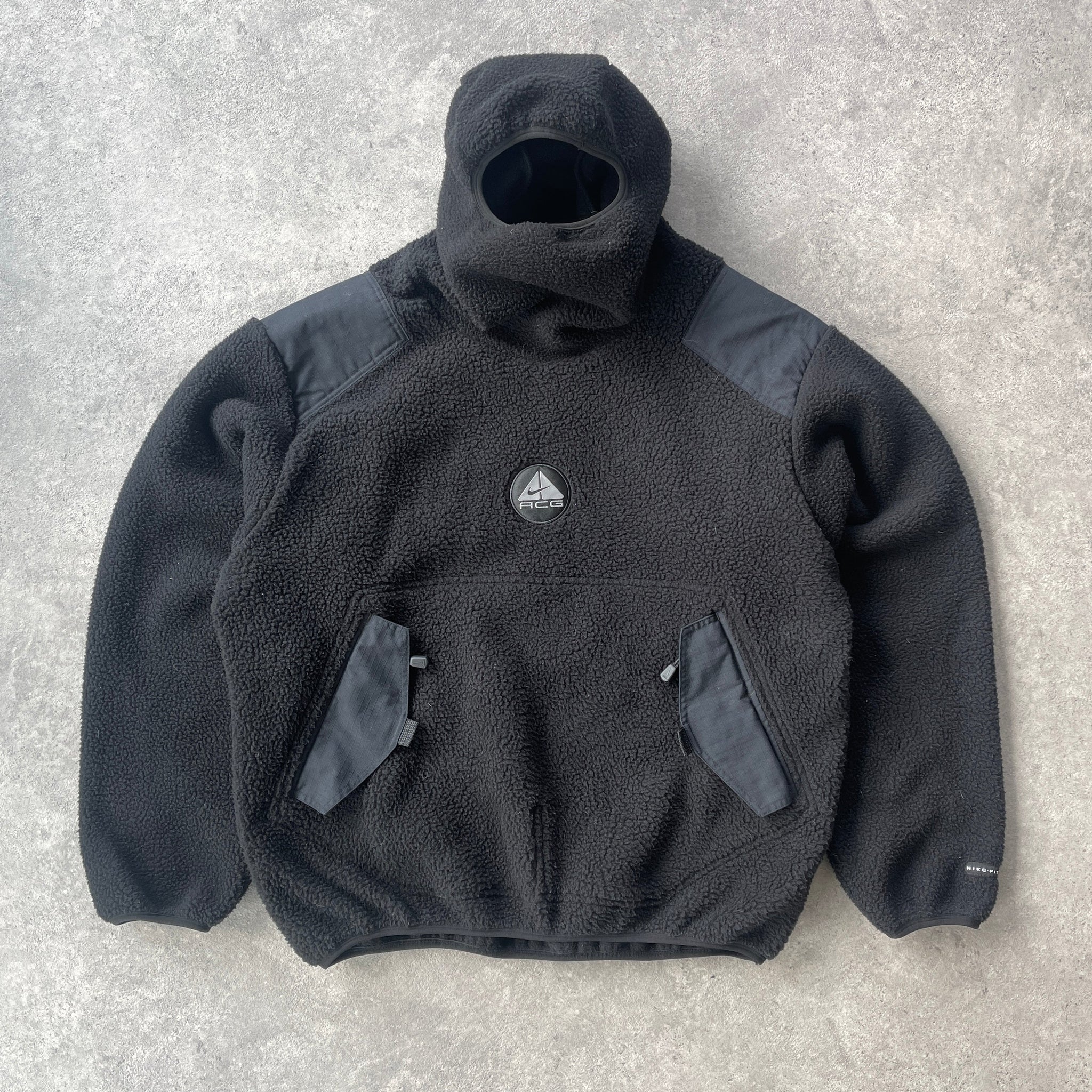 N*ke ACG RARE 1998 balaclava sherpa fleece jacket (XL)