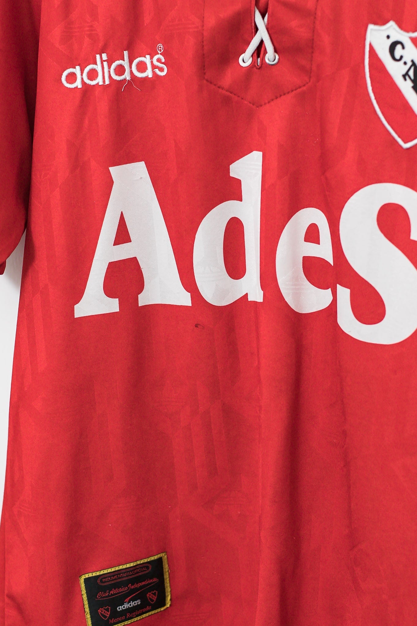 Ad*das Independiente 1996/97 Home Shirt