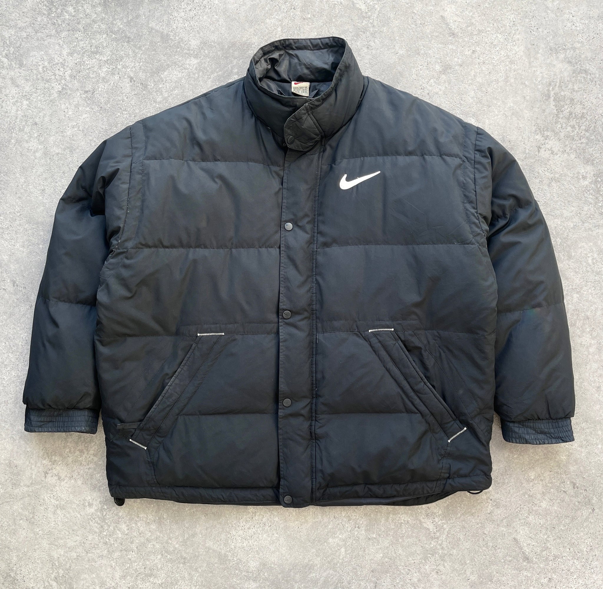 N*ke 1990s heavyweight down fill puffer jacket