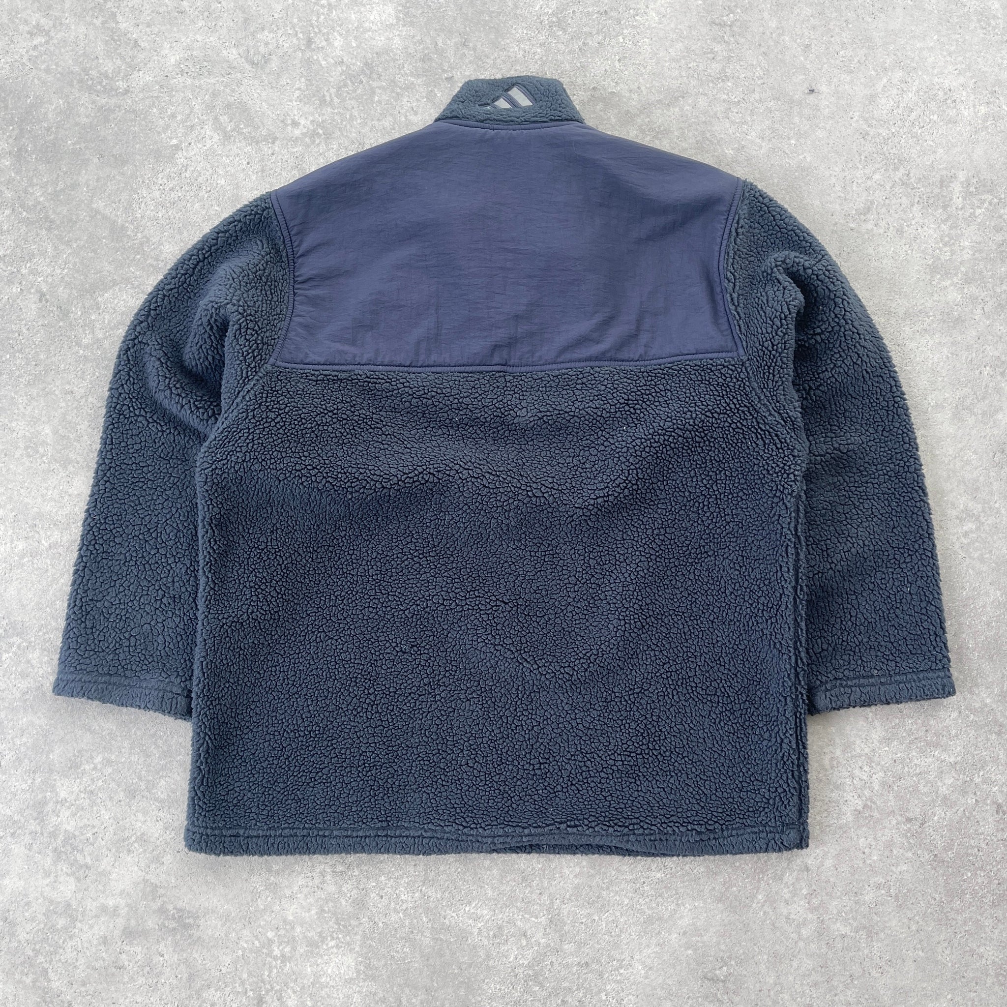 AD*DAS 1999 deep pile sherpa fleece jacket