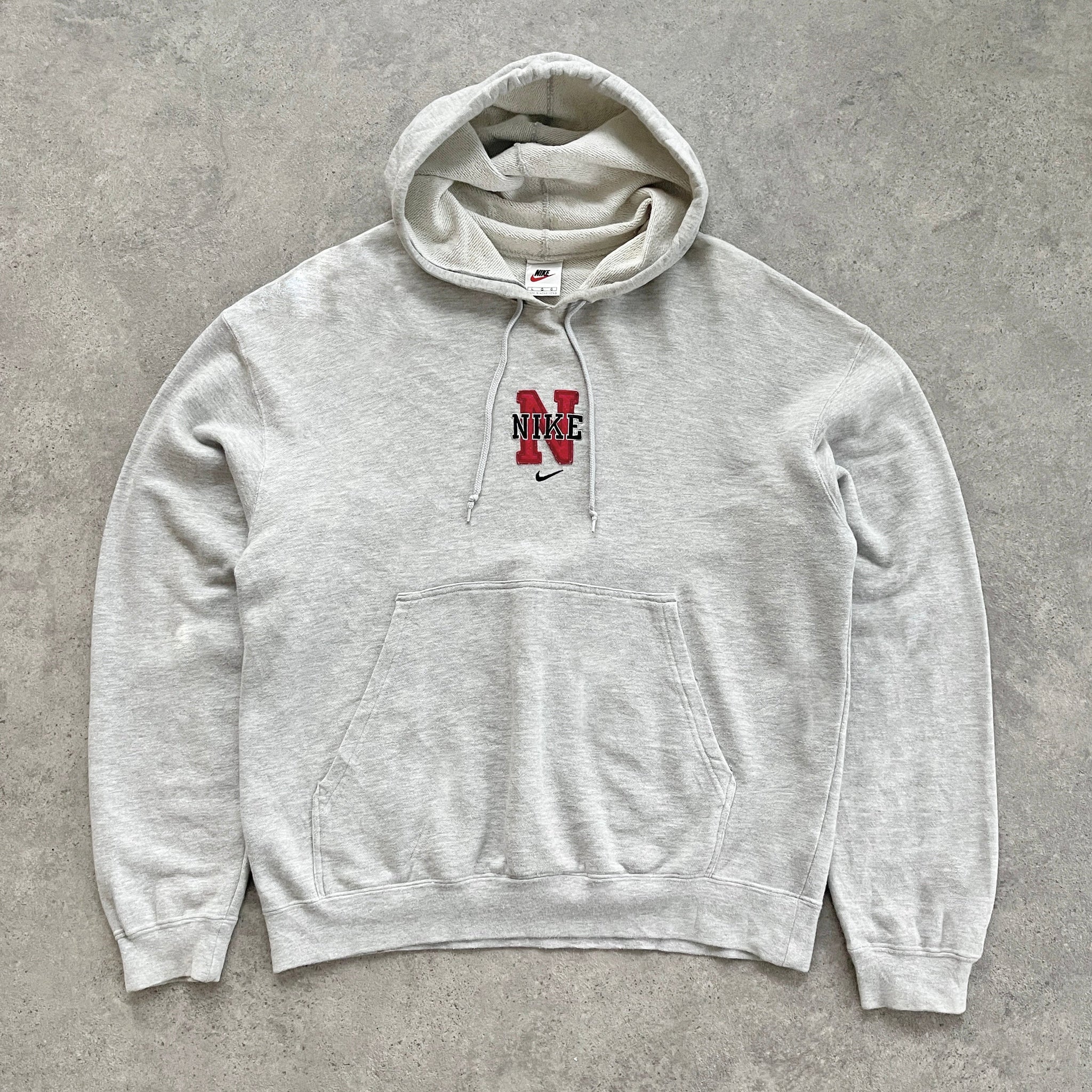 N*ke 1990s heavyweight embroidered hoodie