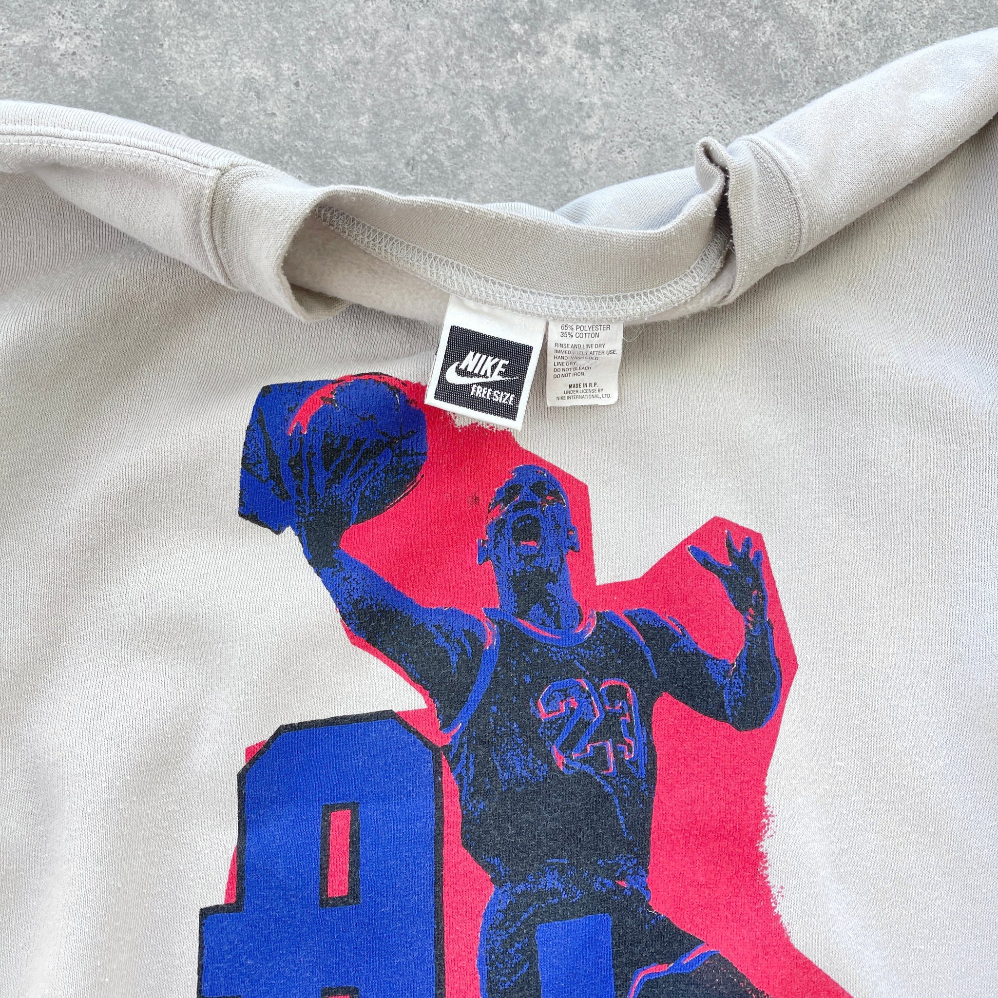 N*ke RARE 1990s Air Jordan heavyweight graphic sweatshirt (L)