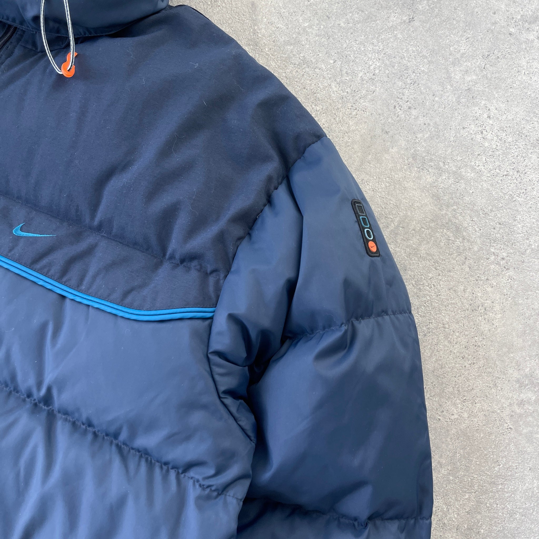 N*ke 1999 technical heavyweight down fill puffer jacket