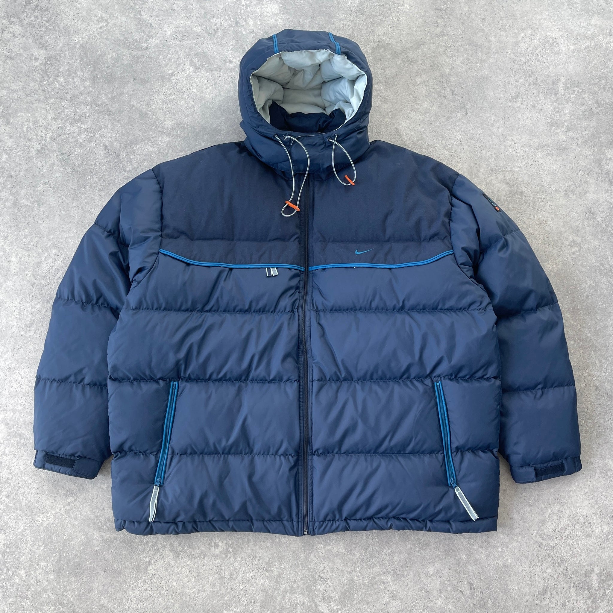 N*ke 1999 technical heavyweight down fill puffer jacket