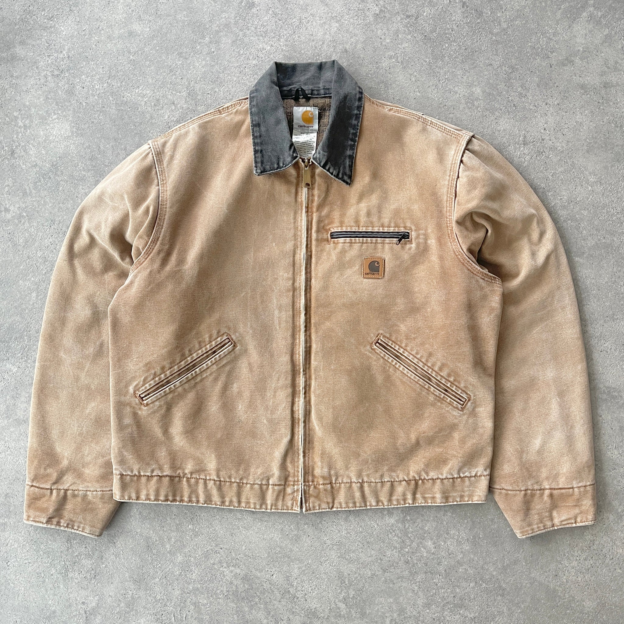 CHRT 2005 heavyweight distressed Detroit jacket