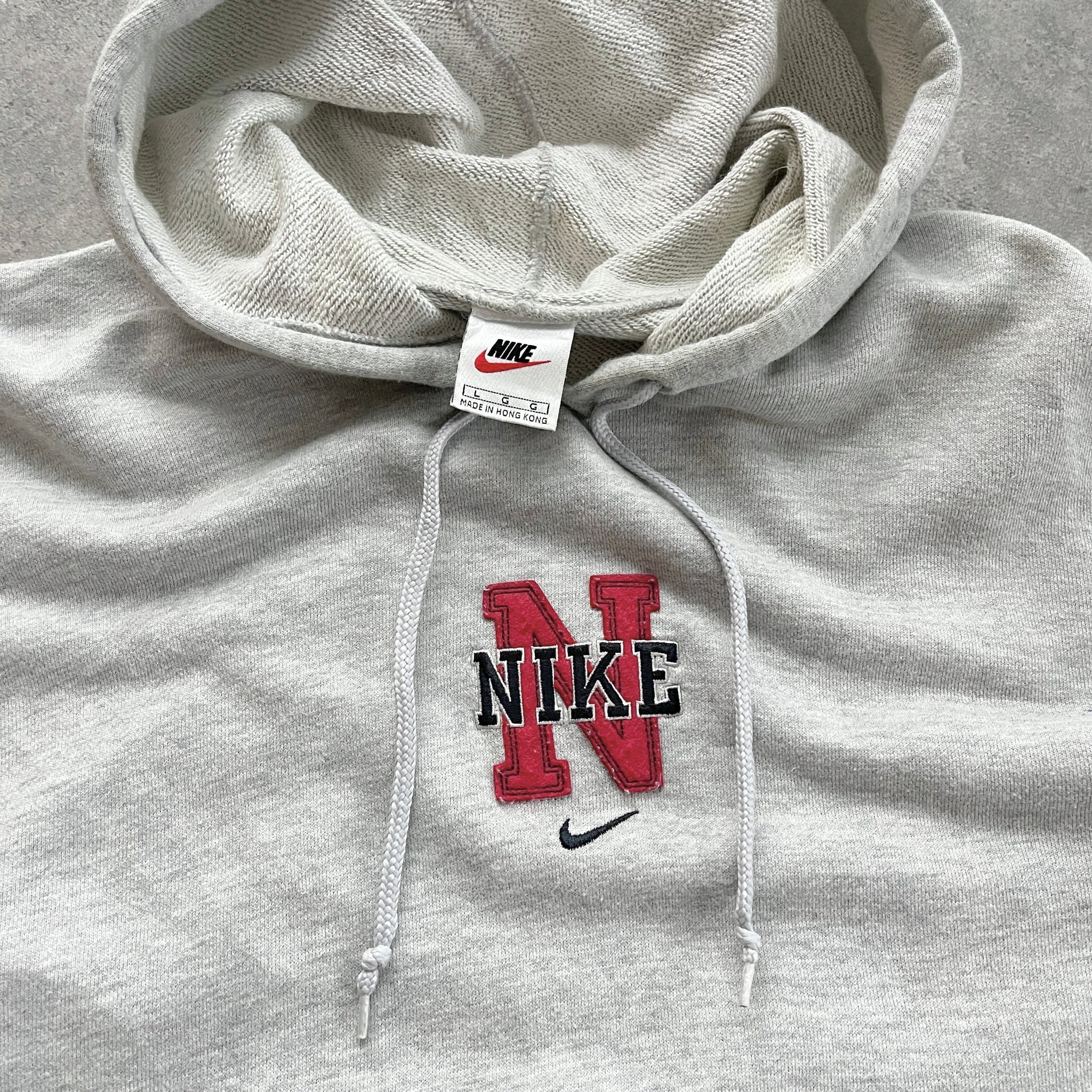 N*ke 1990s heavyweight embroidered hoodie