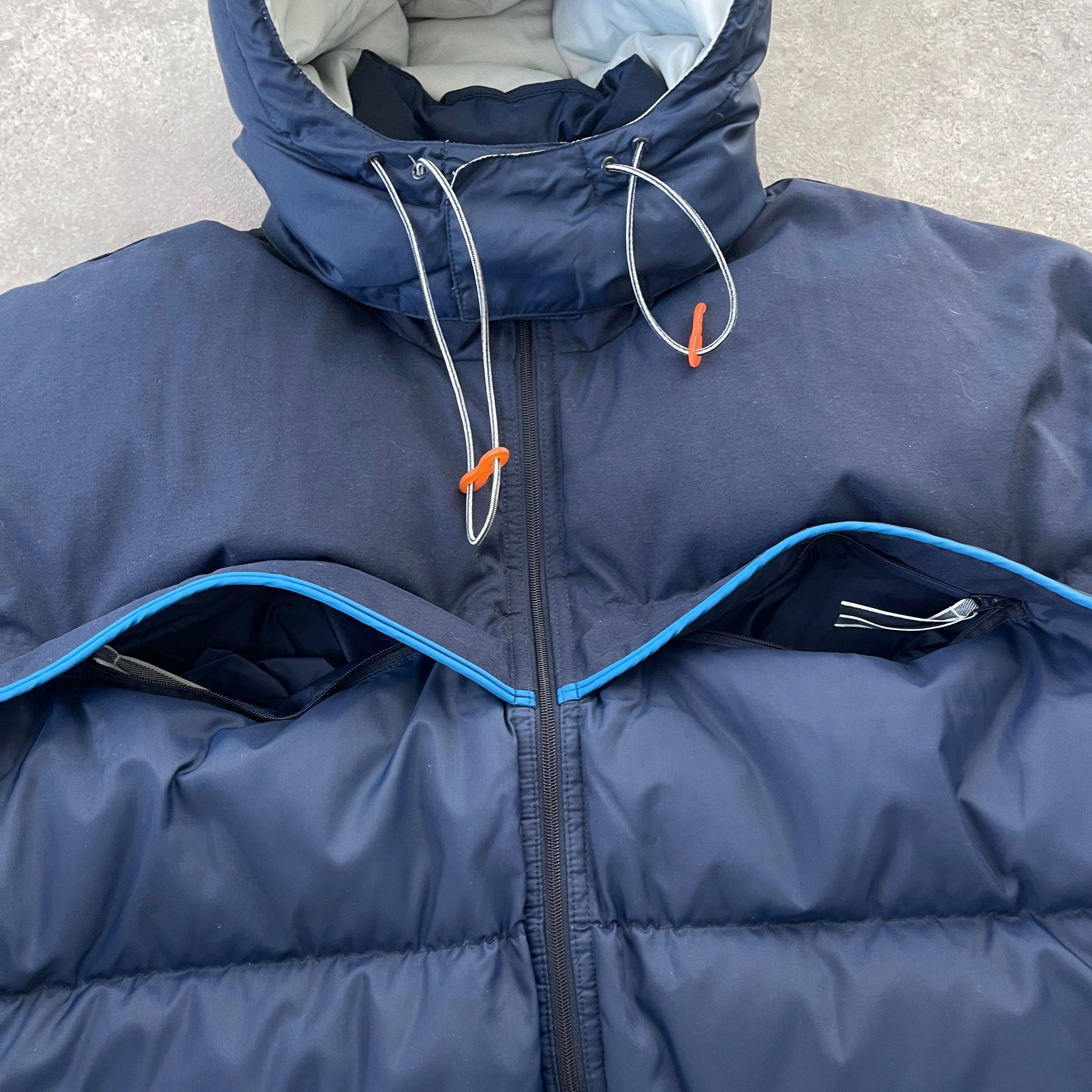 N*ke 1999 technical heavyweight down fill puffer jacket