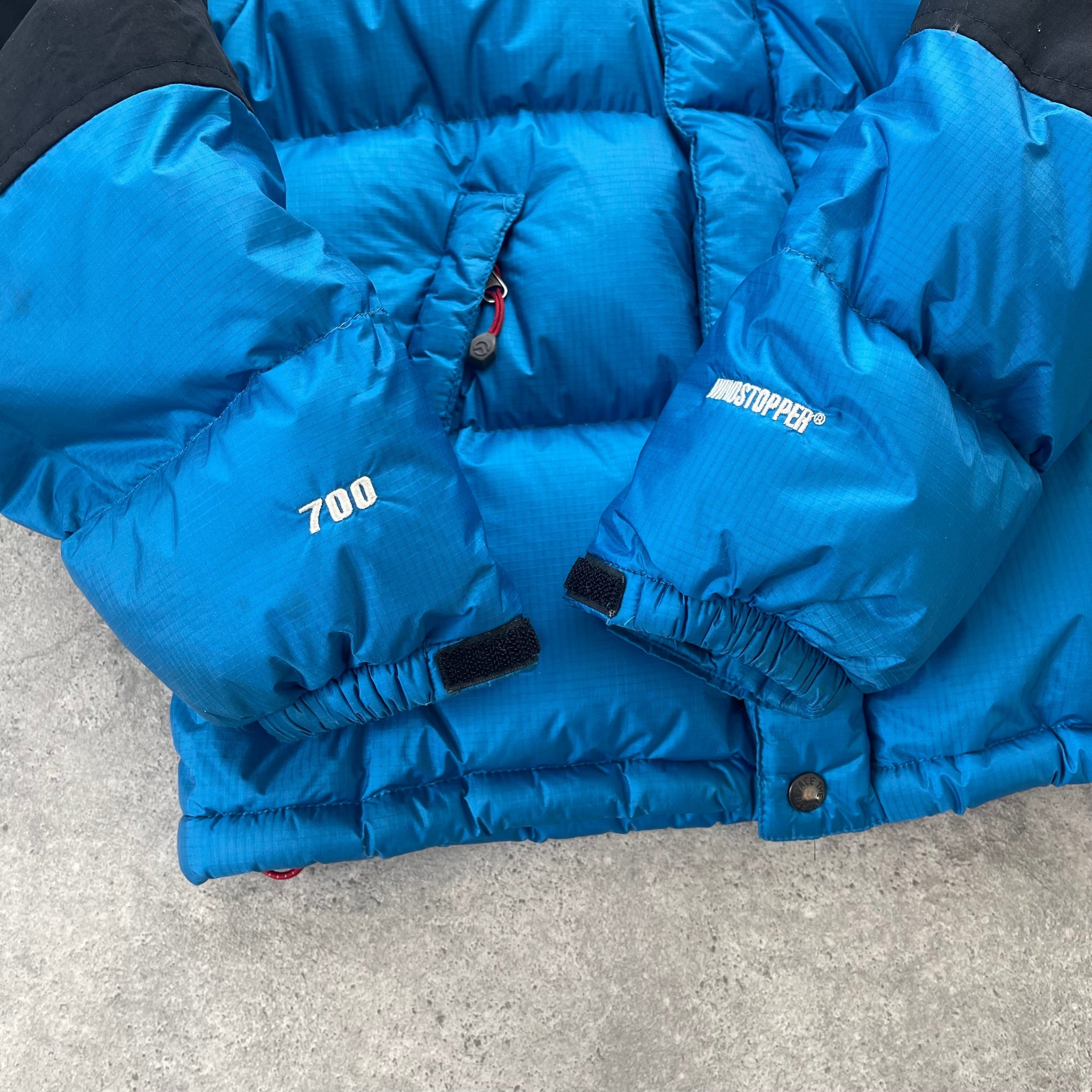 The N*rth F*ce Baltoro 700 down fill windstopper puffer jacket