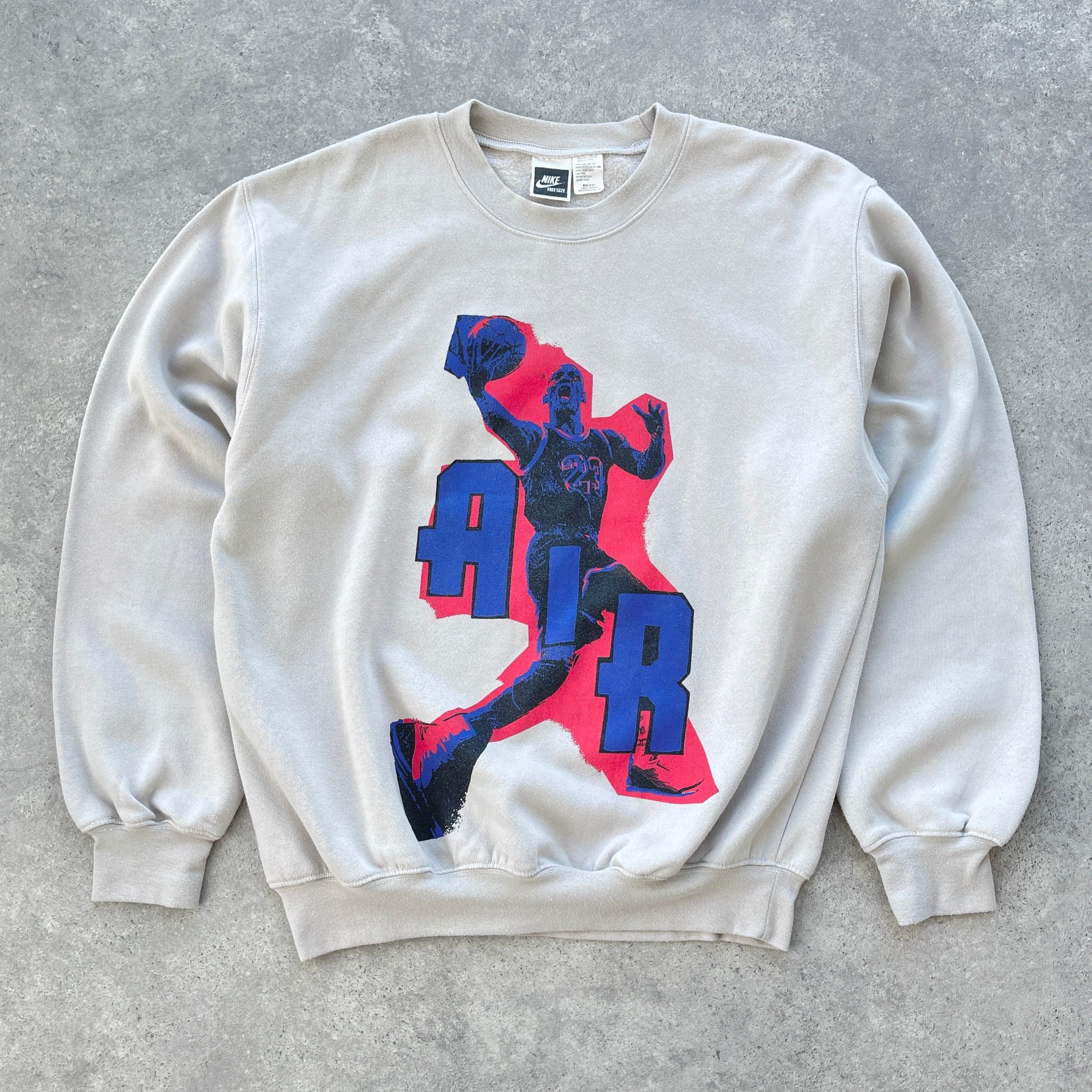 N*ke RARE 1990s Air Jordan heavyweight graphic sweatshirt (L)