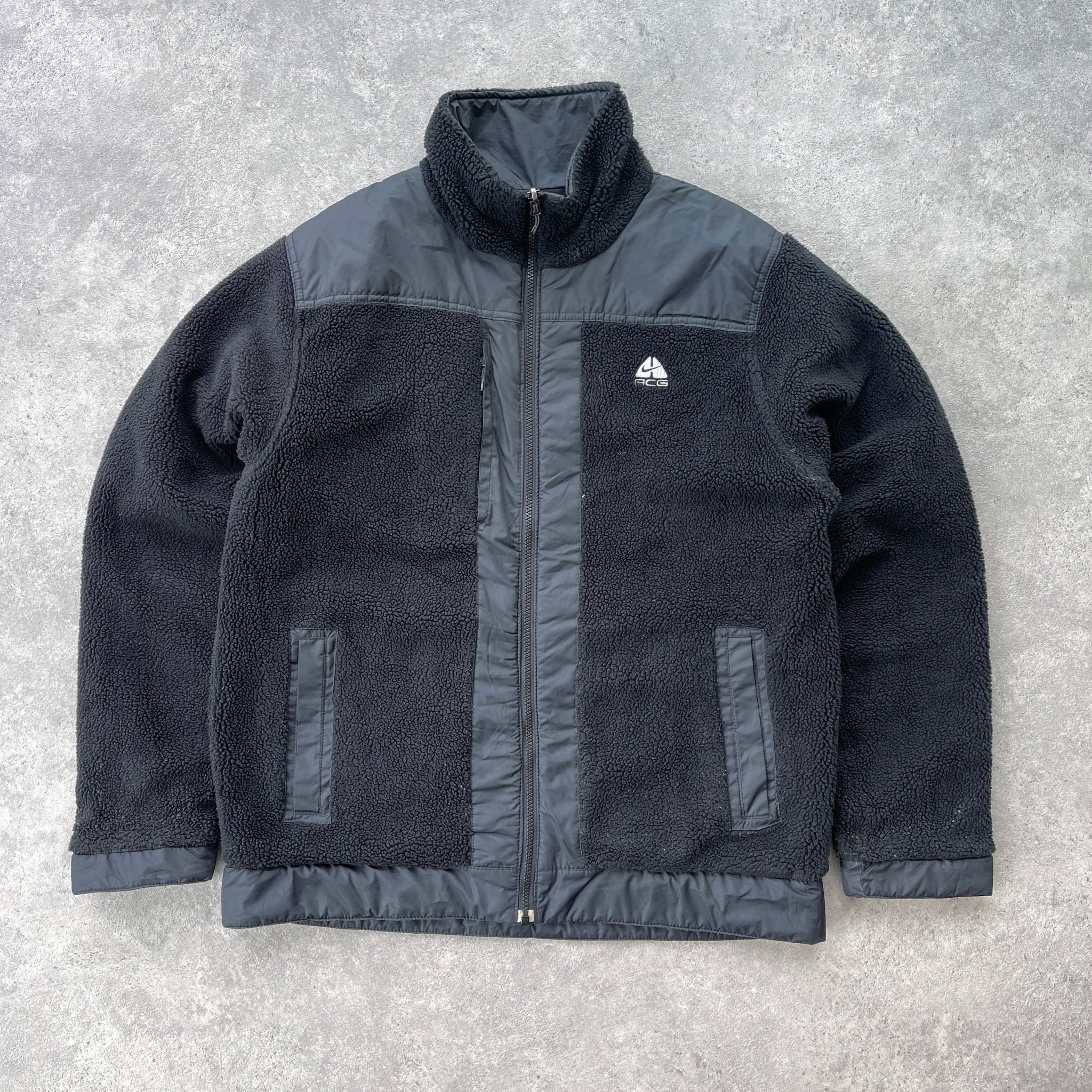 N*ke ACG RARE 2000s reversible heavyweight fleece jacket (XL)