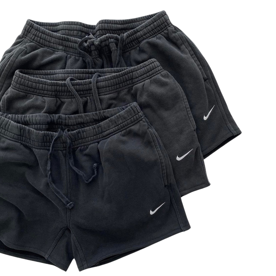 Swoosh Sweatshorts (BLACK, GRAY & NAVY)